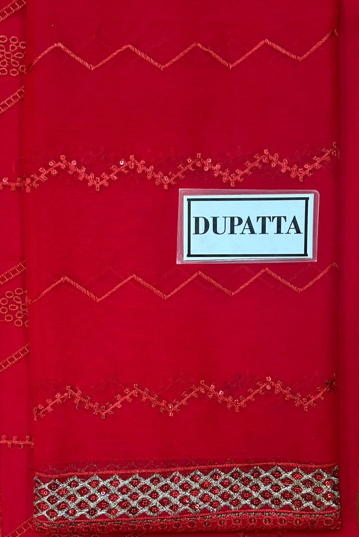 Baroque Chiffon Suit-Aarasta