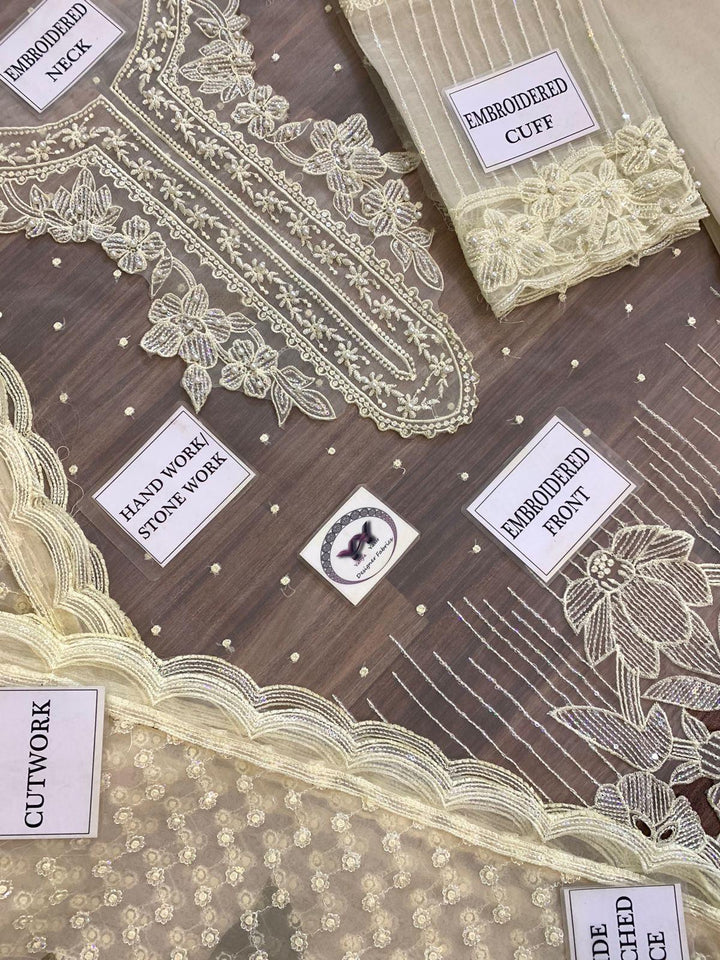 Baroque Organza Suit-Aarasta