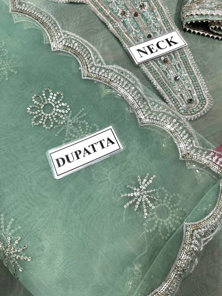 Baroque Organza Suit-Aarasta