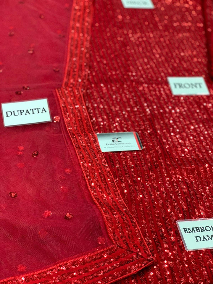 Baroque Chiffon Suit-Aarasta