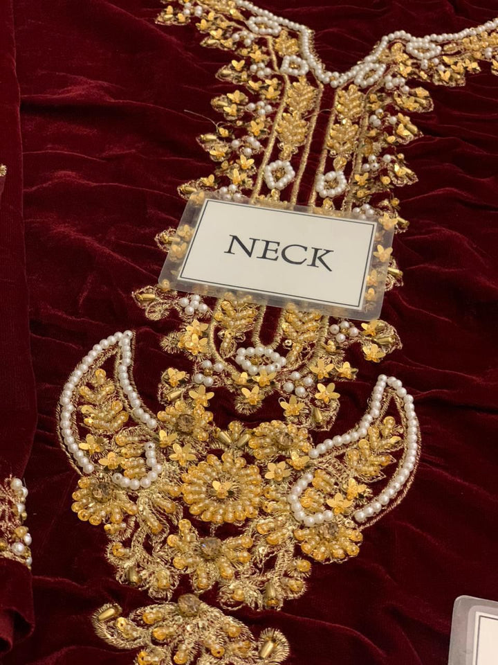 Baroque Velvet Suit-Aarasta