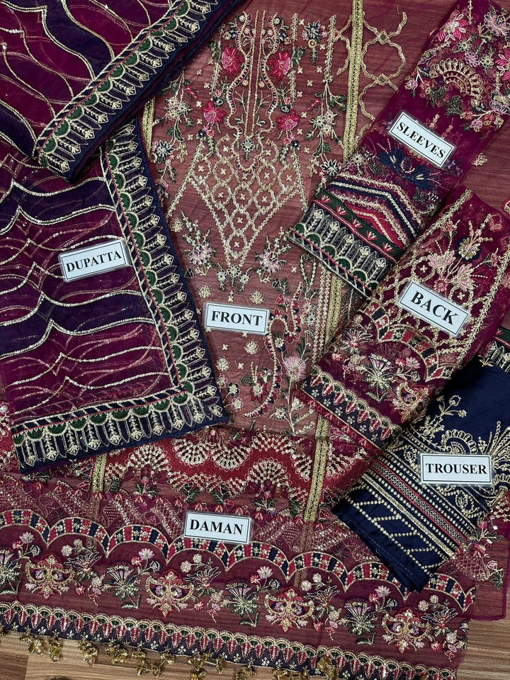 Baroque Net Suit-Aarasta