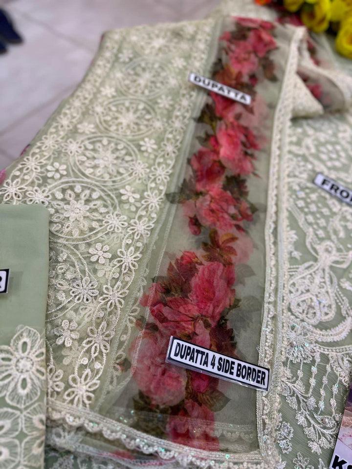 Baroque Chiffon Suit-Aarasta