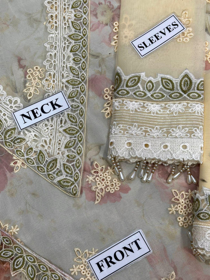 Baroque Organza Suit-Aarasta