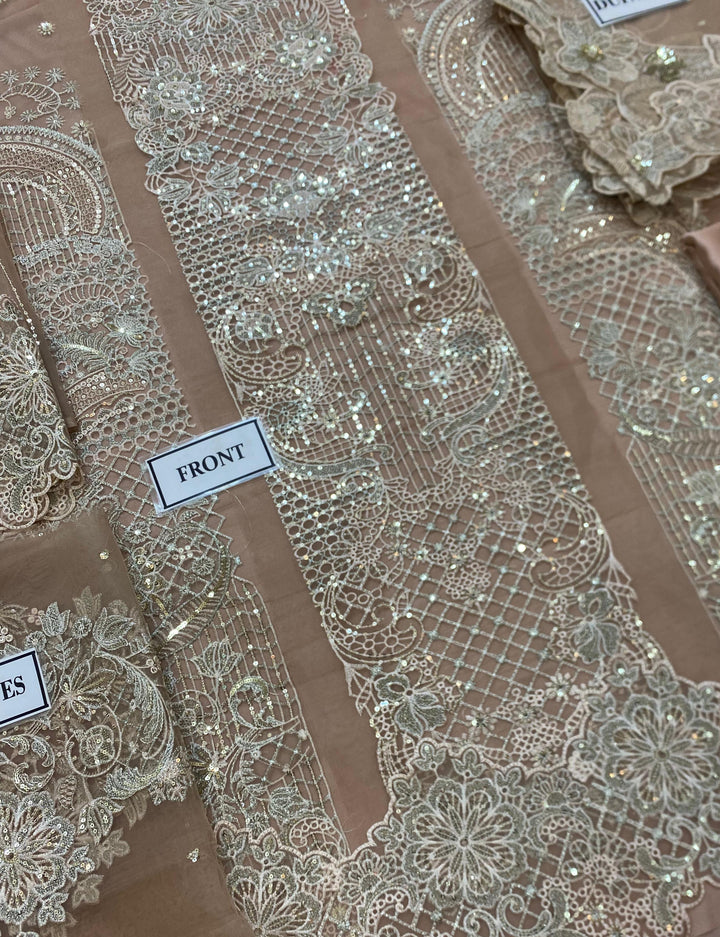 Baroque Chiffon Suit-Aarasta