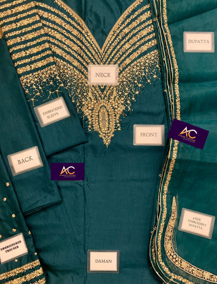 Jazmin Silk Suit-Aarasta