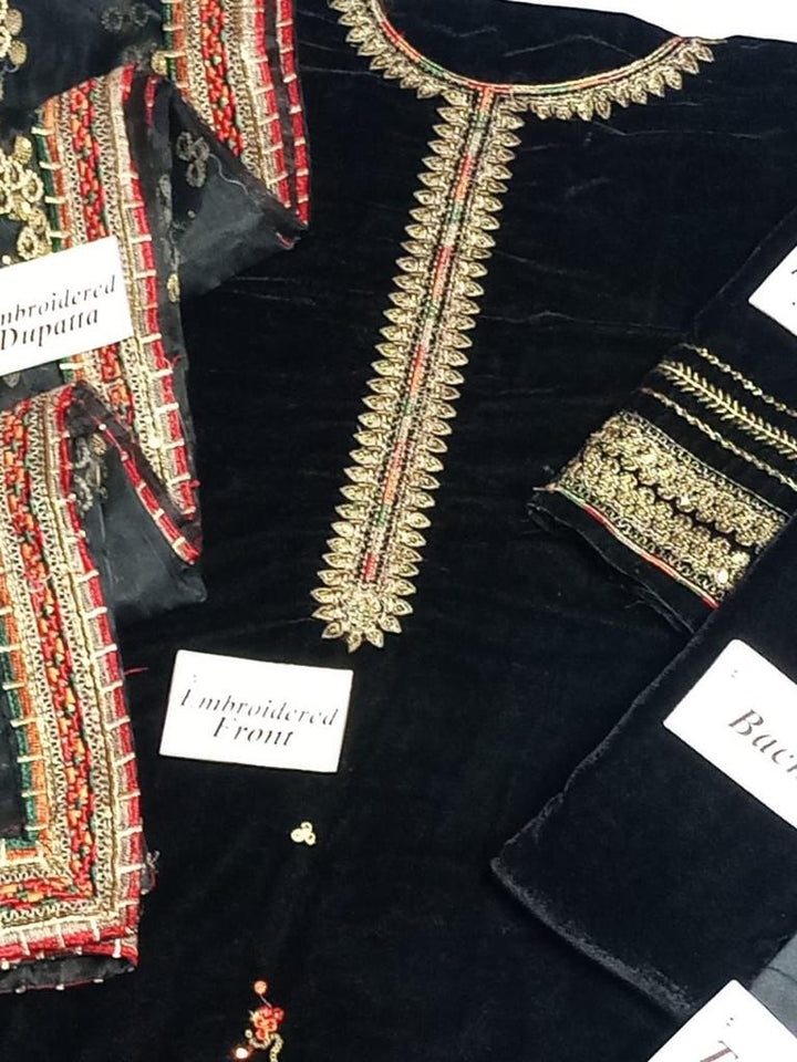 Baroque Velvet Suit-Aarasta