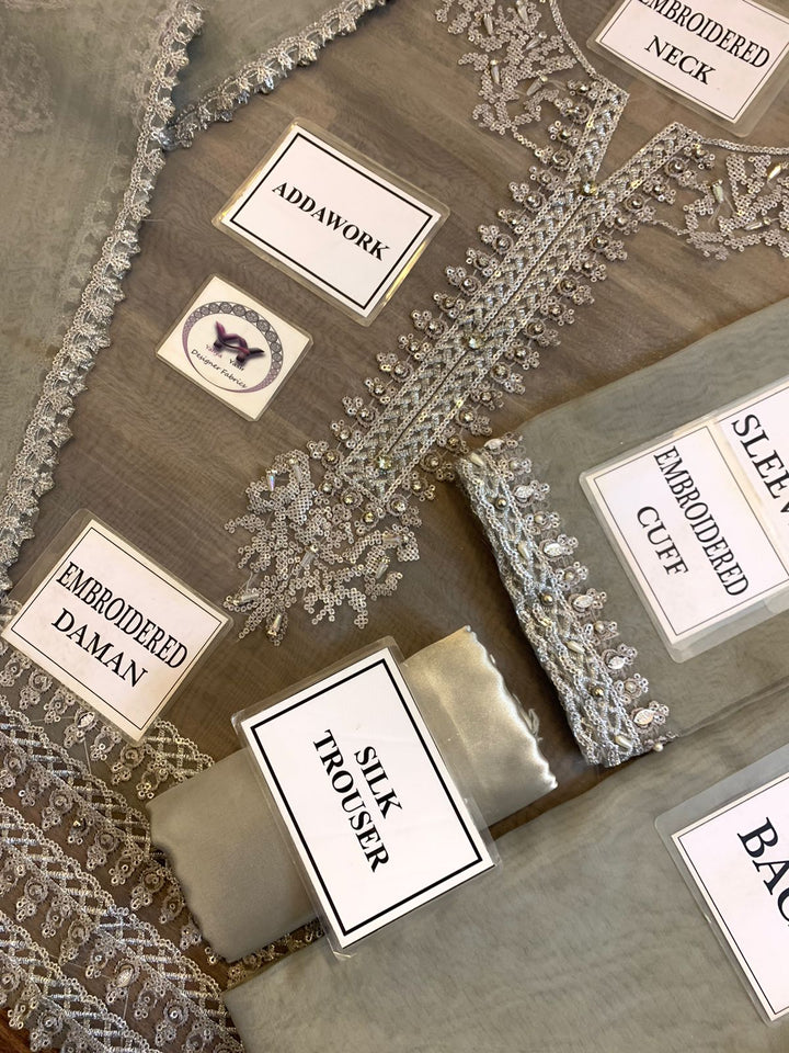 Baroque Organza Suit-Aarasta