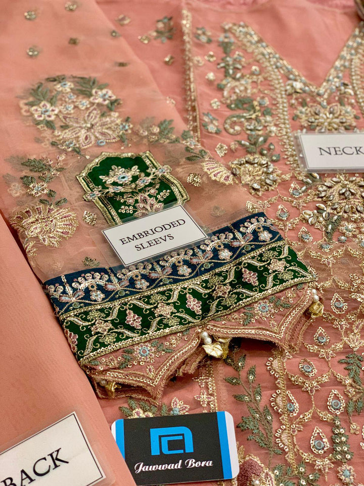 Baroque Organza Suit-Aarasta