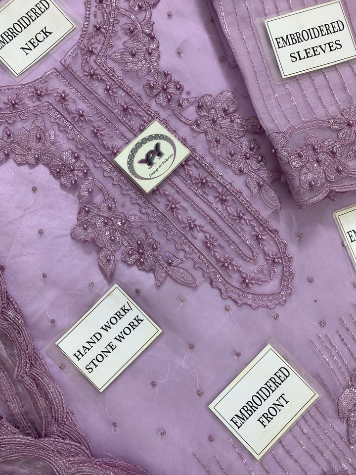 Baroque Organza Suit-Aarasta