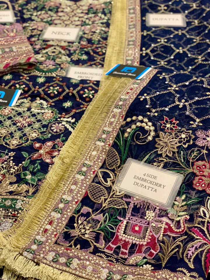 Baroque Silk Suit-Aarasta