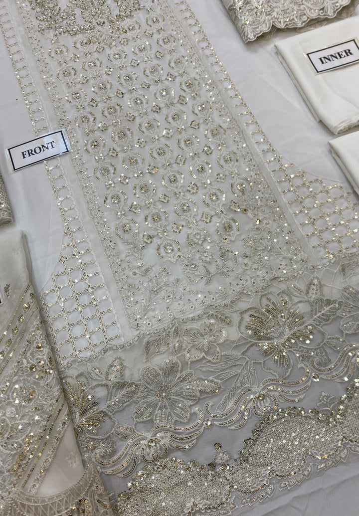 Baroque Chiffon Suit-Aarasta