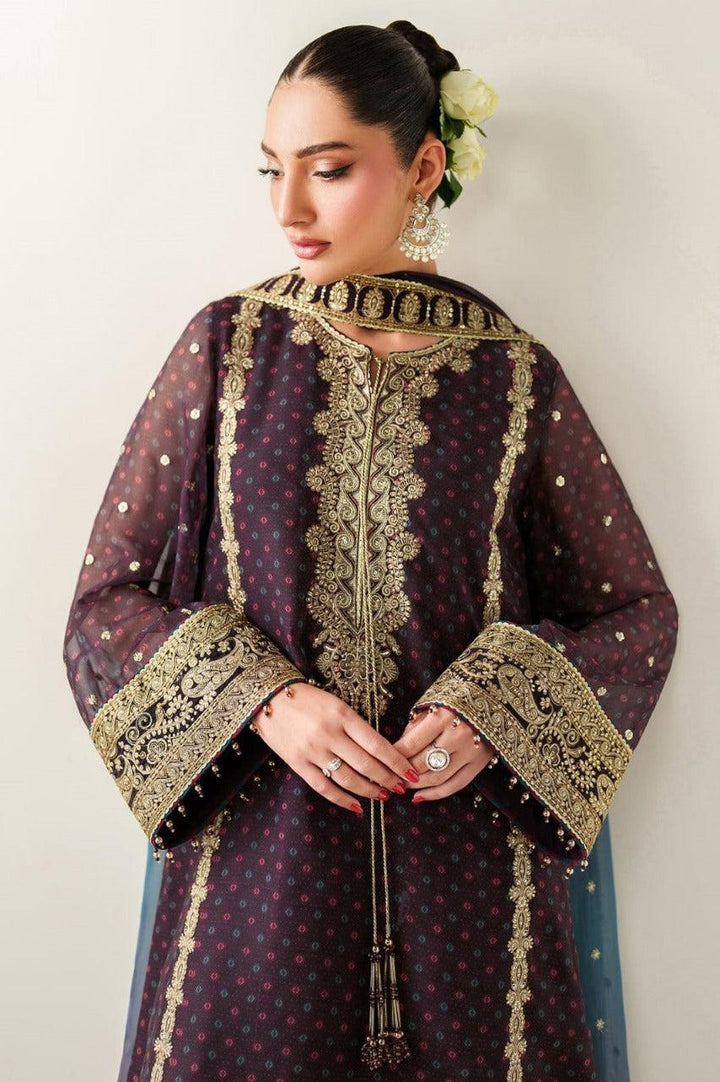 Jazmin Chiffon Suit-Aarasta