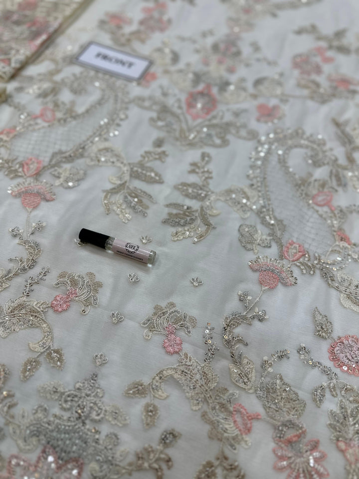 Baroque Chiffon Suit-Aarasta