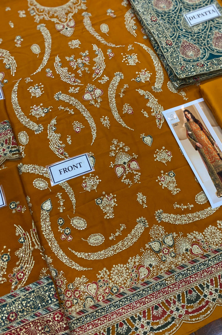 Jazmin Chiffon Suit-Aarasta