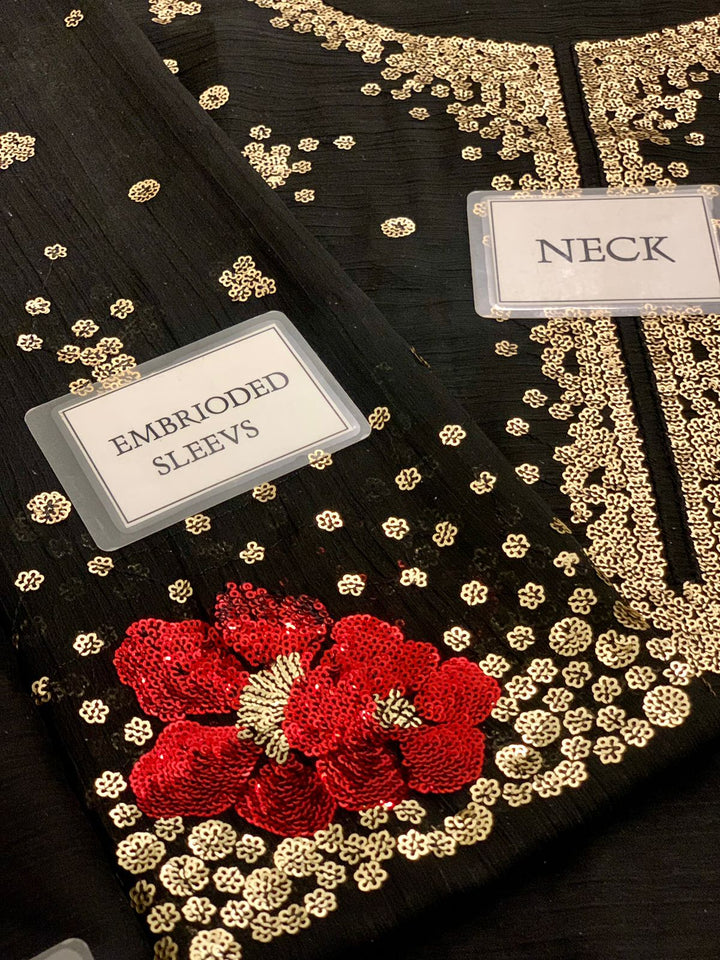 Jazmin Chiffon Suit-Aarasta