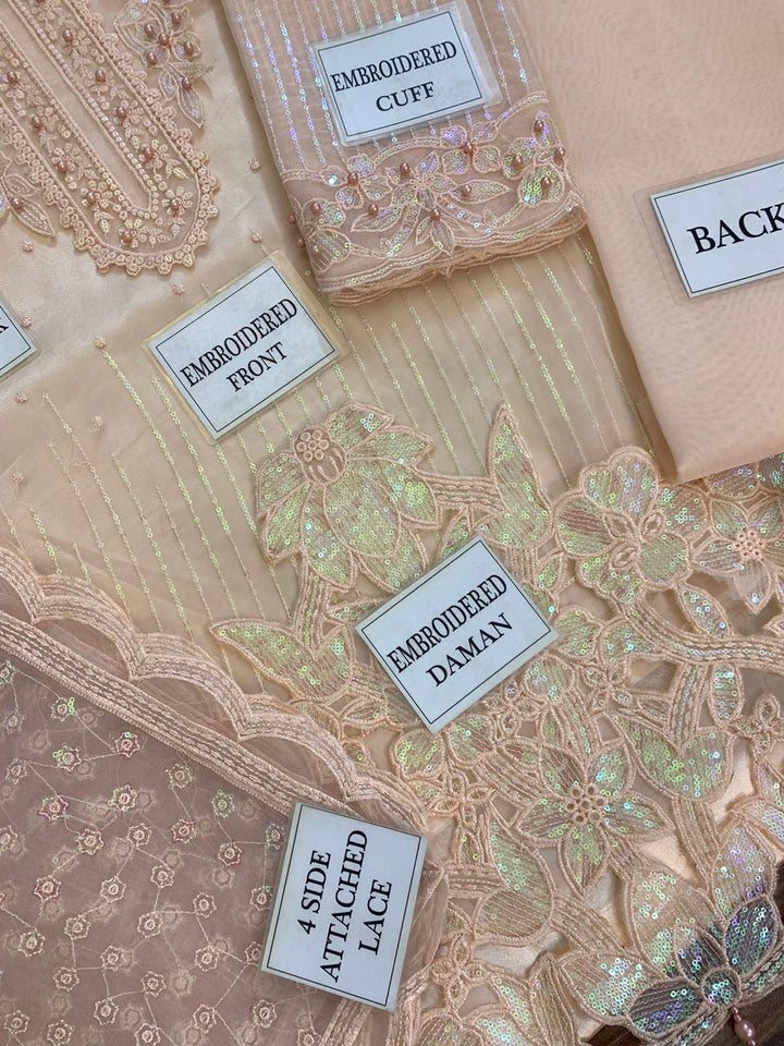 Baroque Organza Suit-Aarasta