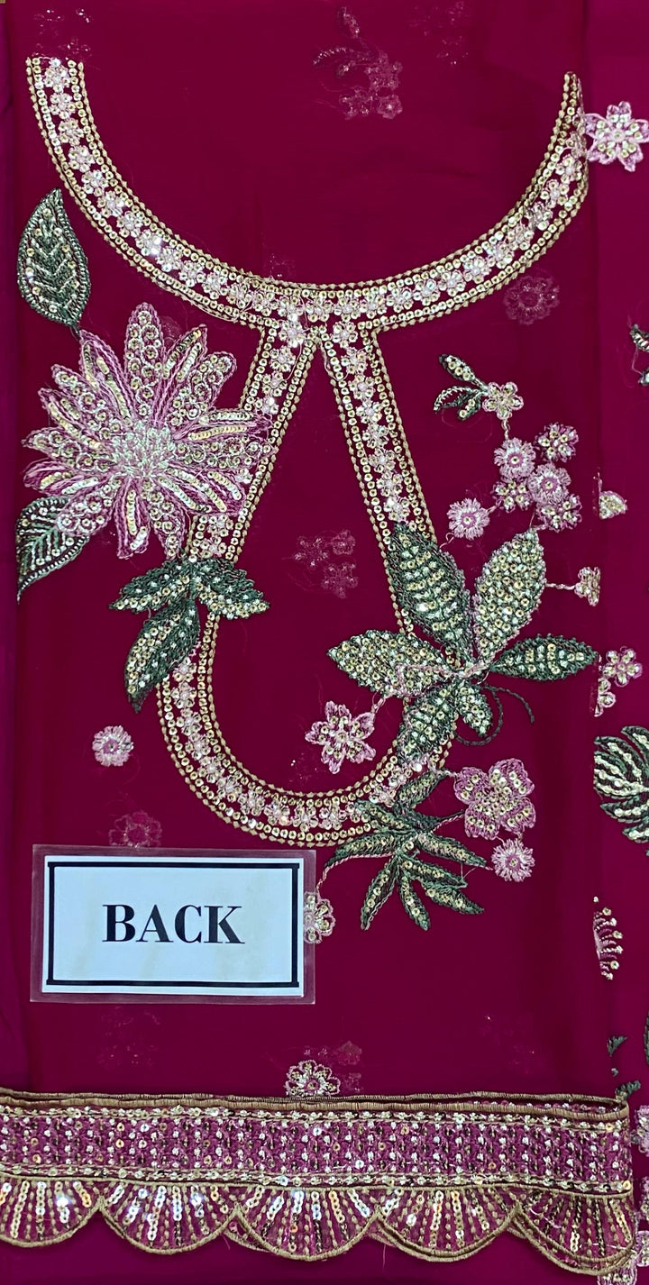 Jazmin Chiffon Suit-Aarasta