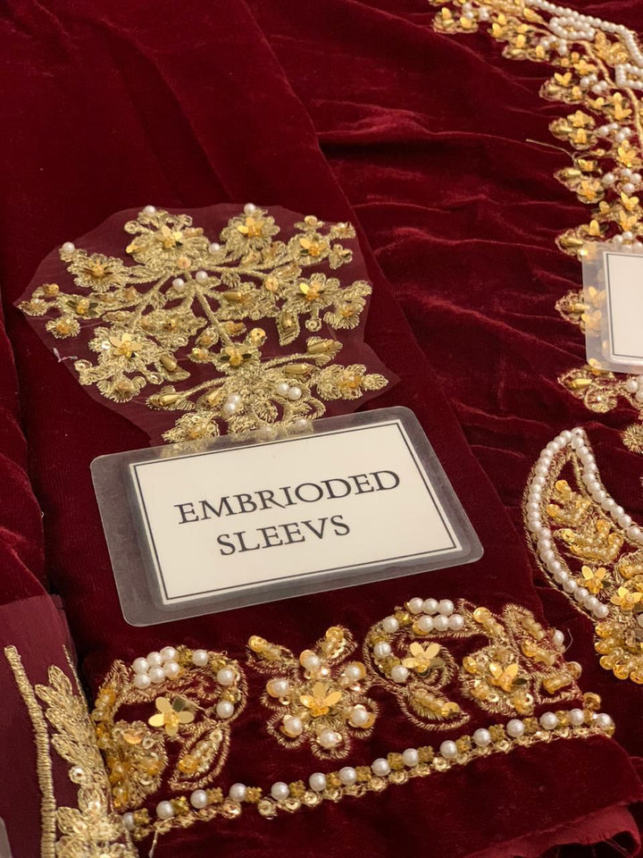 Baroque Velvet Suit-Aarasta