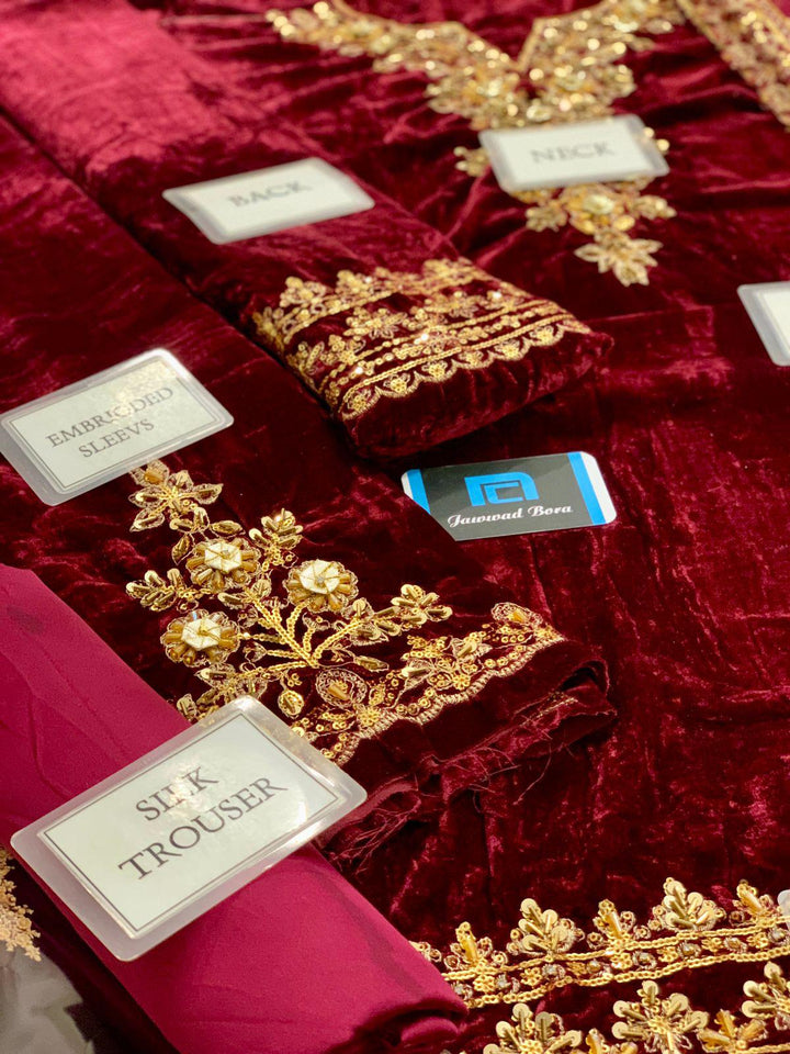 Baroque Velvet Suit-Aarasta