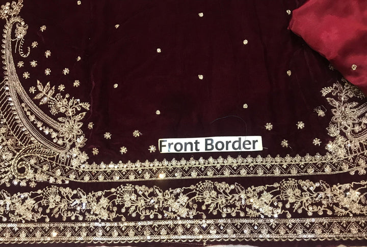 Baroque Velvet Suit-Aarasta