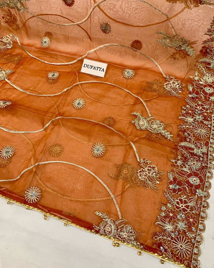 Baroque Organza Suit-Aarasta