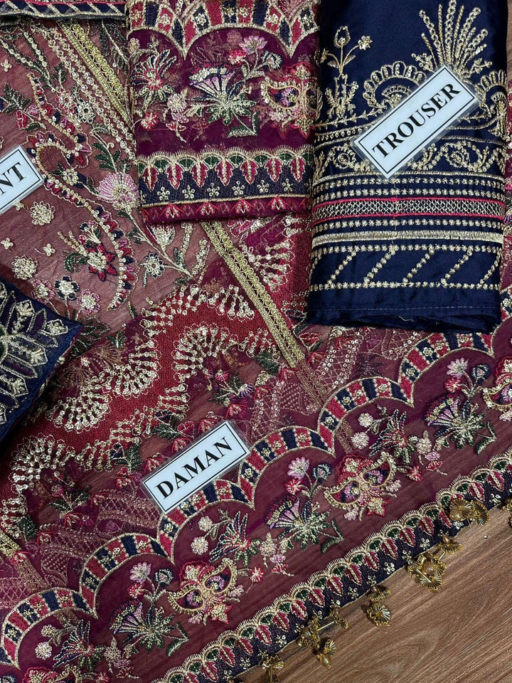 Baroque Net Suit-Aarasta