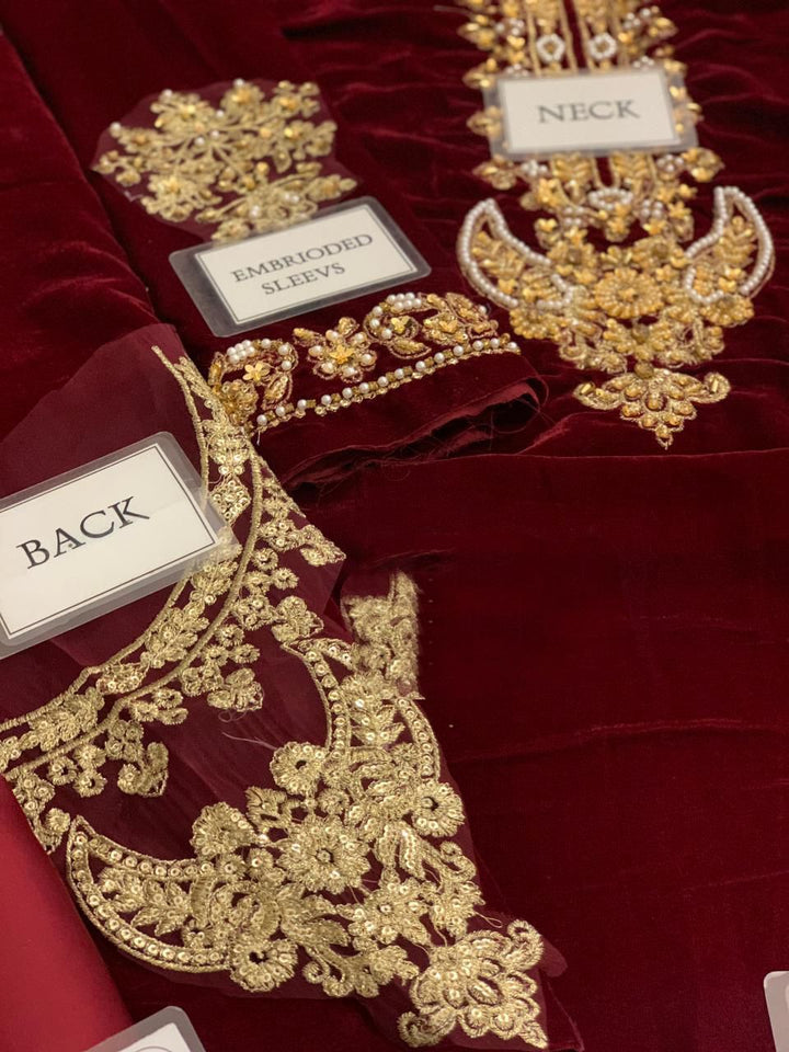 Baroque Velvet Suit-Aarasta