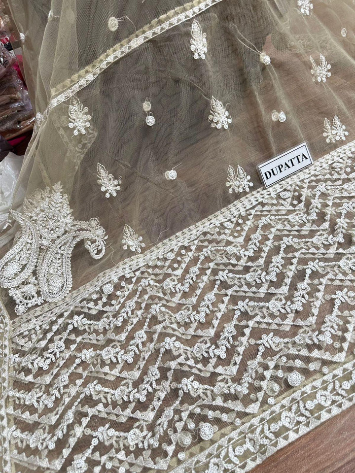 Baroque Chiffon Suit-Aarasta