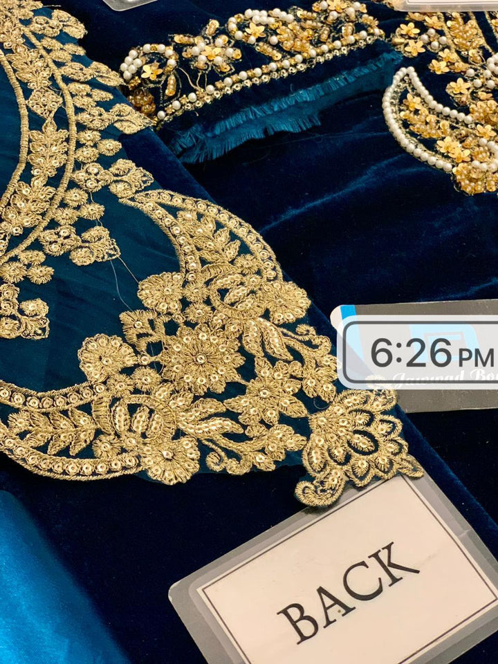 Baroque Velvet Suit-Aarasta