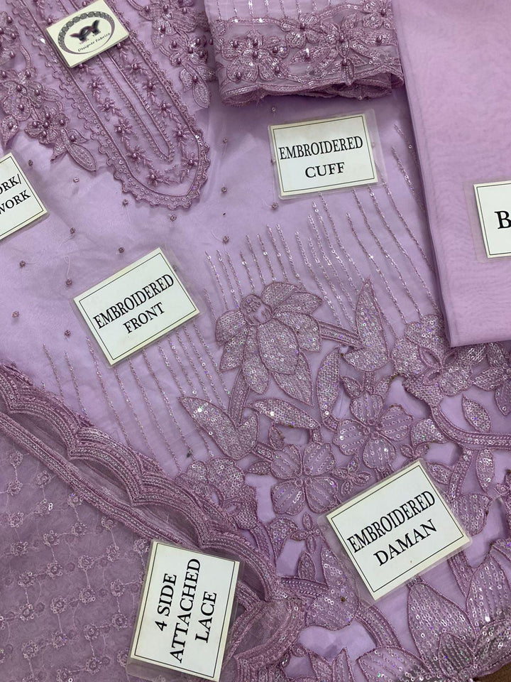 Baroque Organza Suit-Aarasta