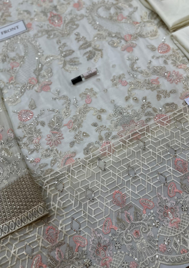 Baroque Chiffon Suit-Aarasta