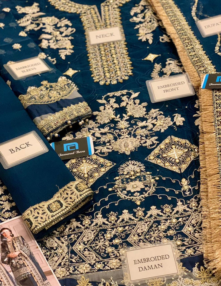 Baroque Organza Suit-Aarasta