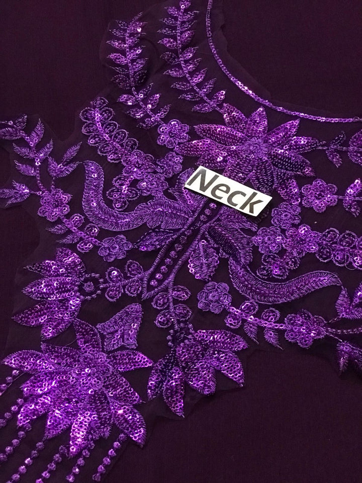 Baroque Chiffon Suit-Aarasta