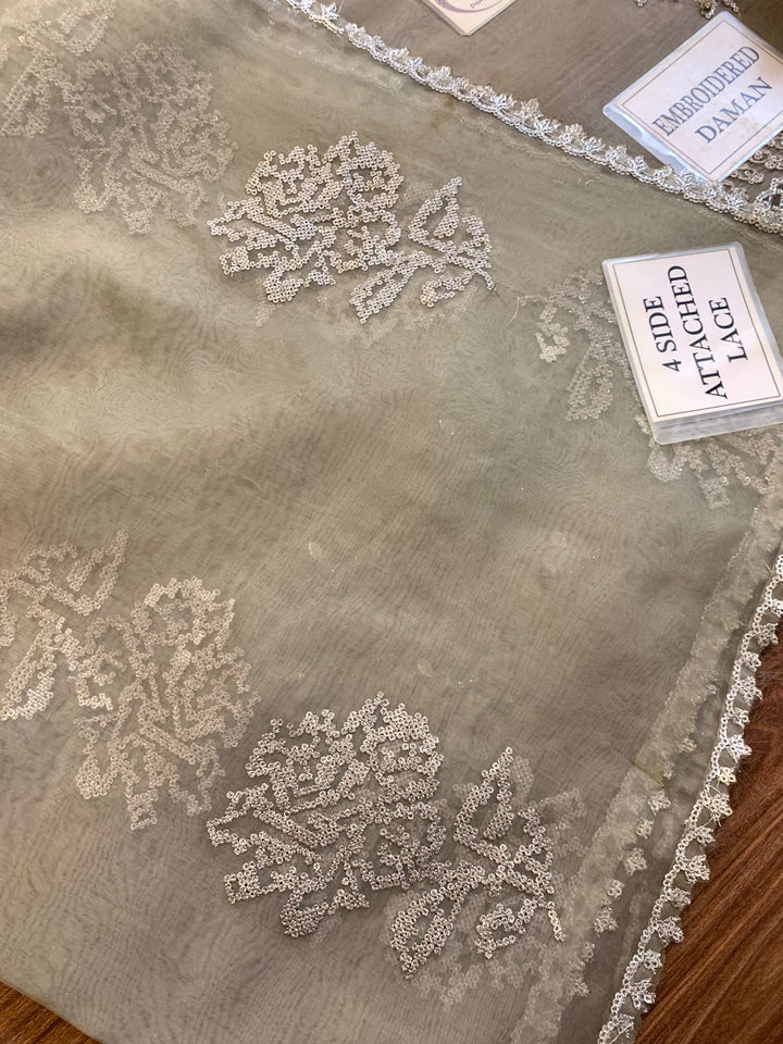 Baroque Organza Suit-Aarasta