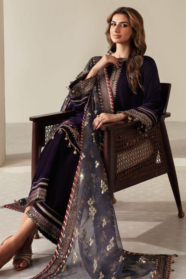 Baroque Velvet Suit-Aarasta