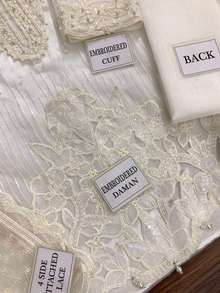 Baroque Organza Suit-Aarasta