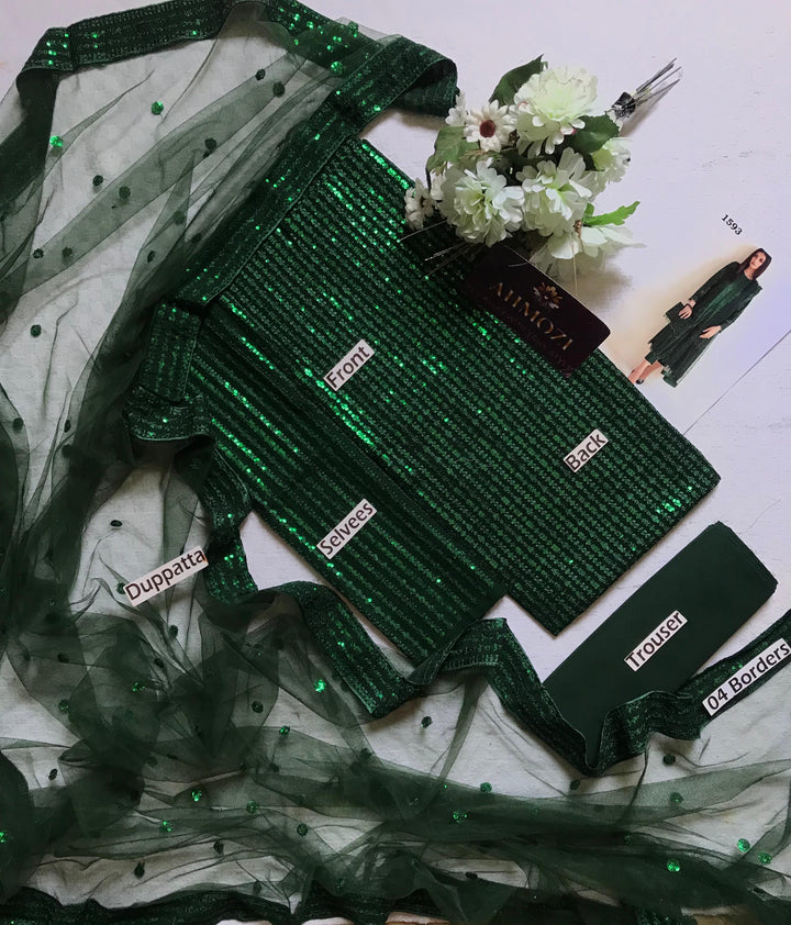 Baroque Chiffon Suit-Aarasta