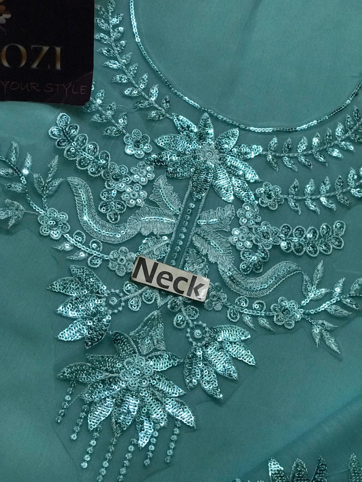 Baroque Chiffon Suit-Aarasta