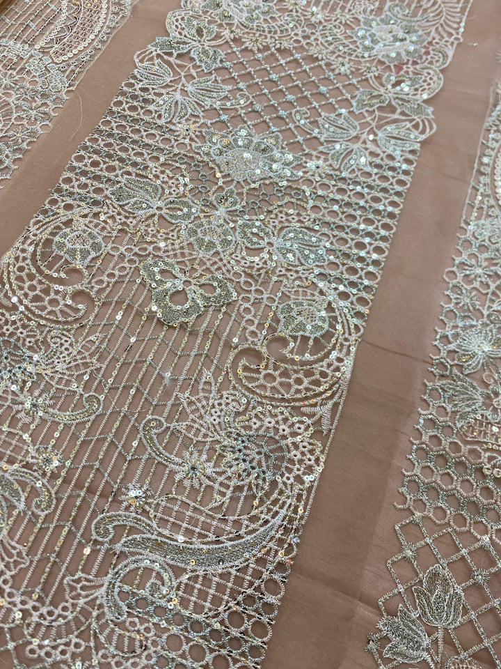 Baroque Chiffon Suit-Aarasta