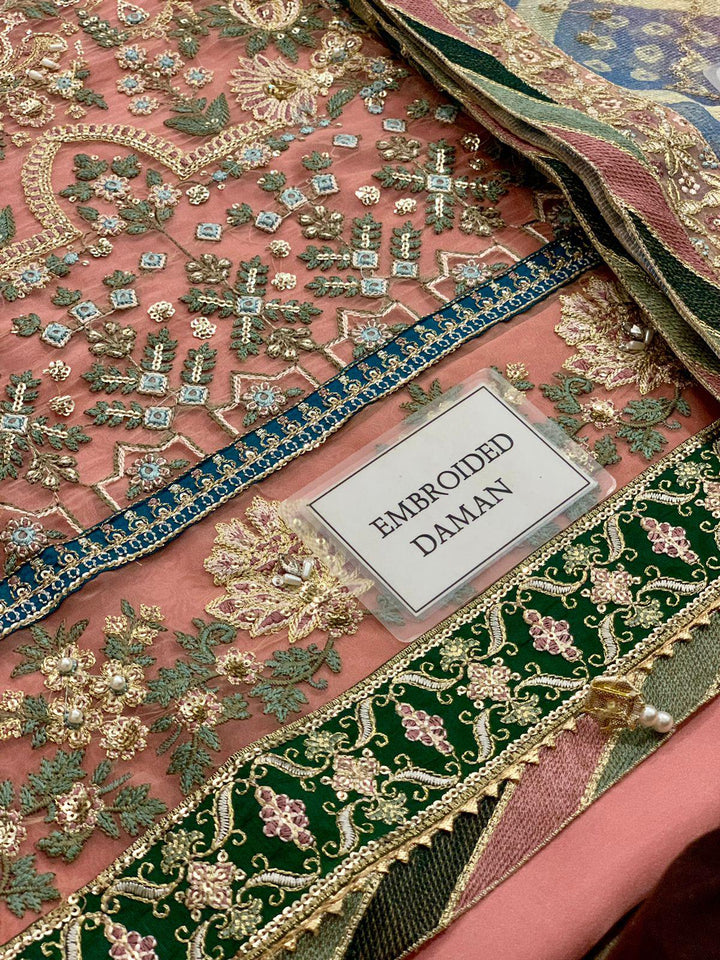 Baroque Organza Suit-Aarasta