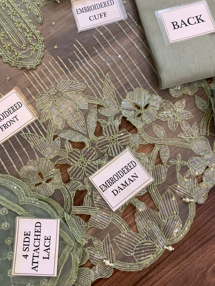 Baroque Organza Suit-Aarasta