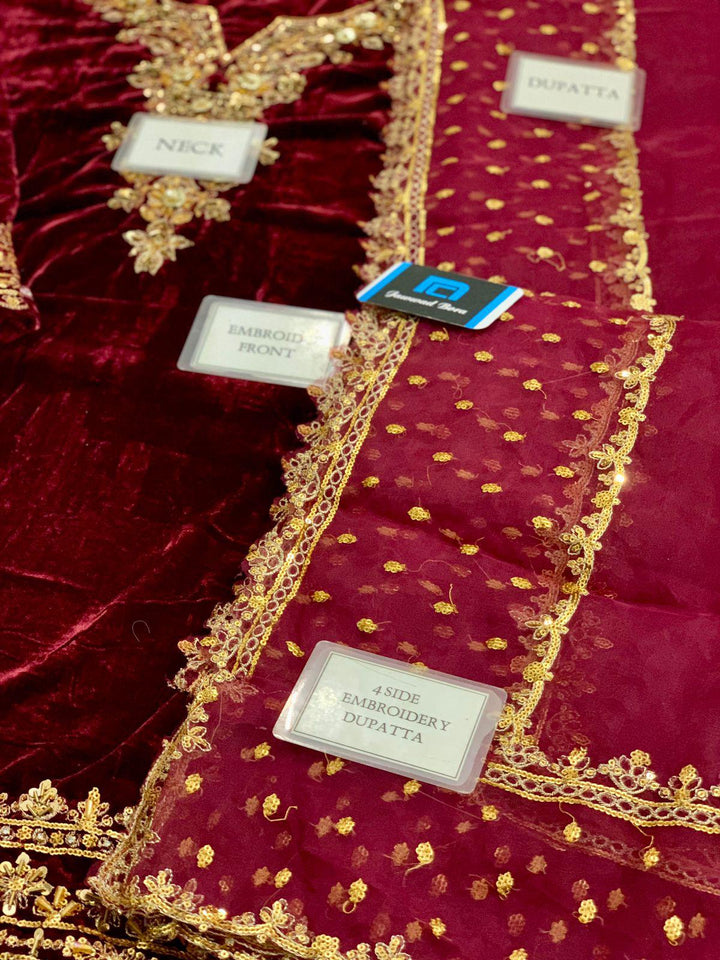 Baroque Velvet Suit-Aarasta