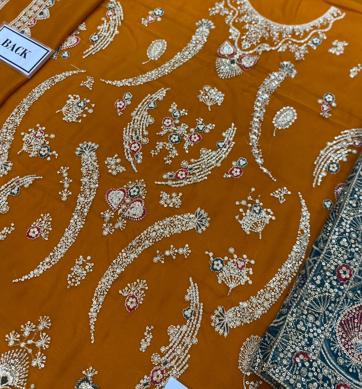 Jazmin Chiffon Suit-Aarasta