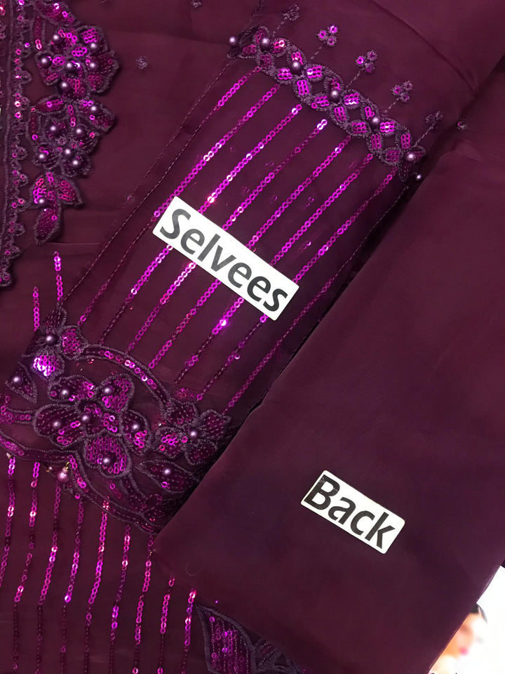 Baroque Organza Suit-Aarasta