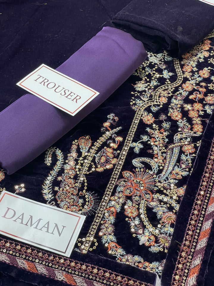 Jazmin Velvet Suit-Aarasta