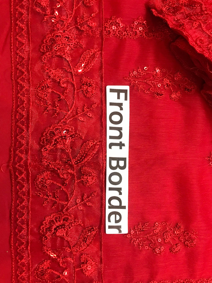 Baroque Chiffon Suit-Aarasta