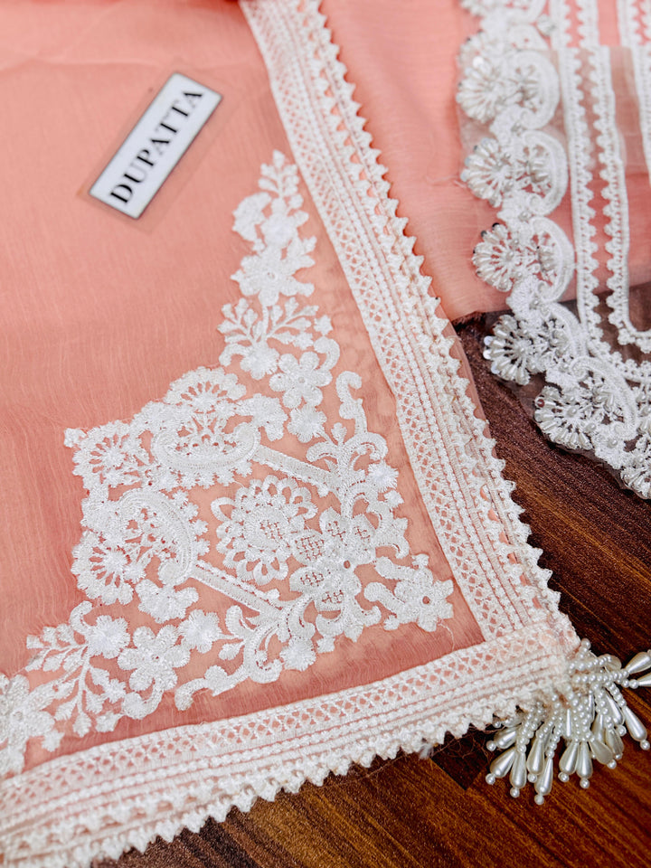 Baroque Chiffon Suit-Aarasta