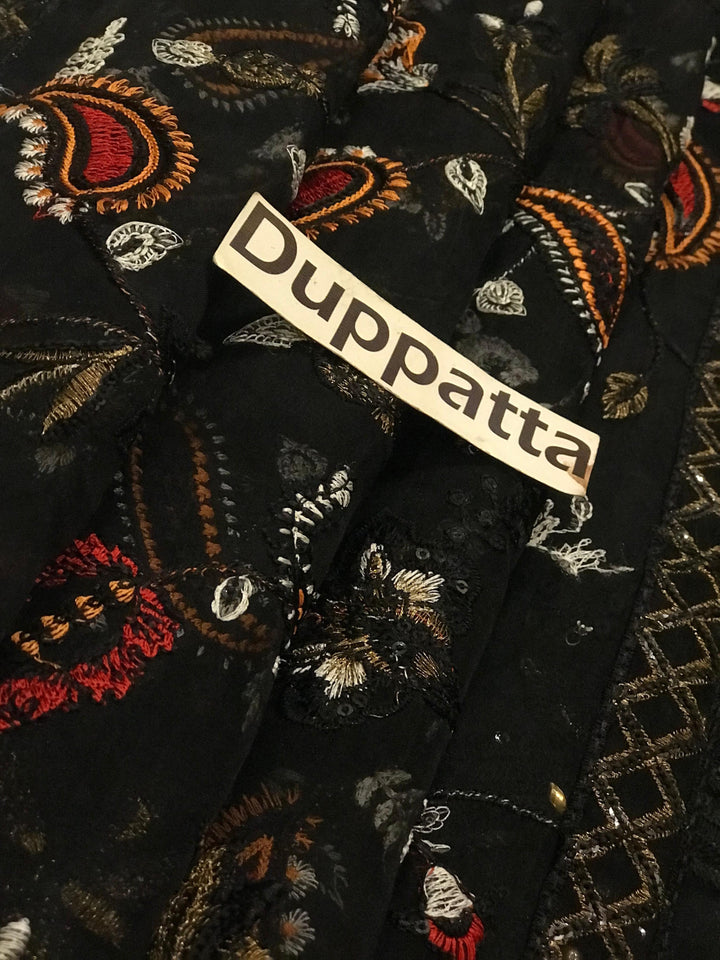 Baroque Organza Suit-Aarasta