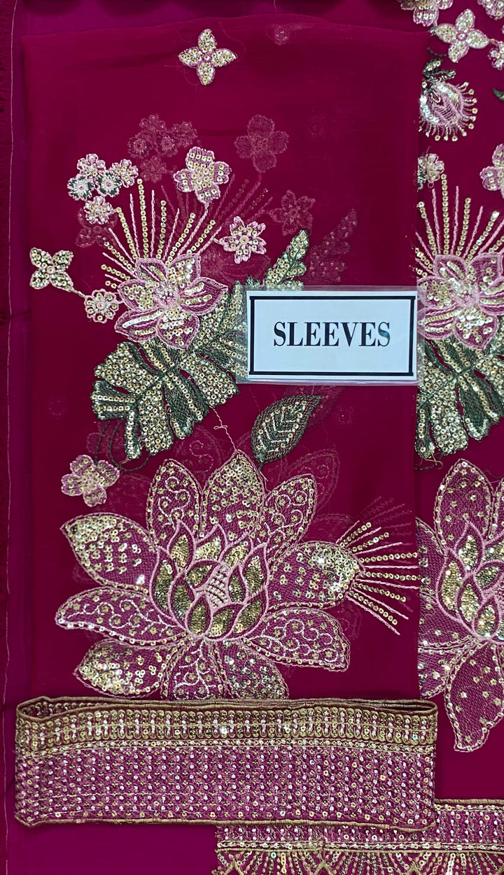 Jazmin Chiffon Suit-Aarasta